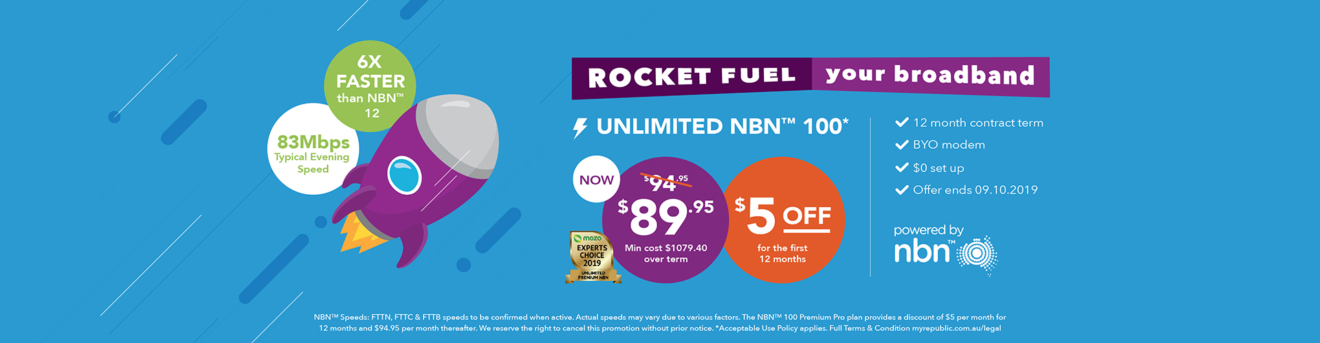 Rocket Fuel Banner Large